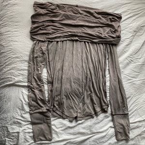 Free People Off Shoulder Long Sleeve